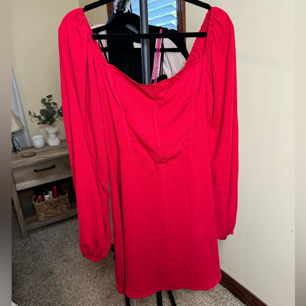 Hollister Red Dress